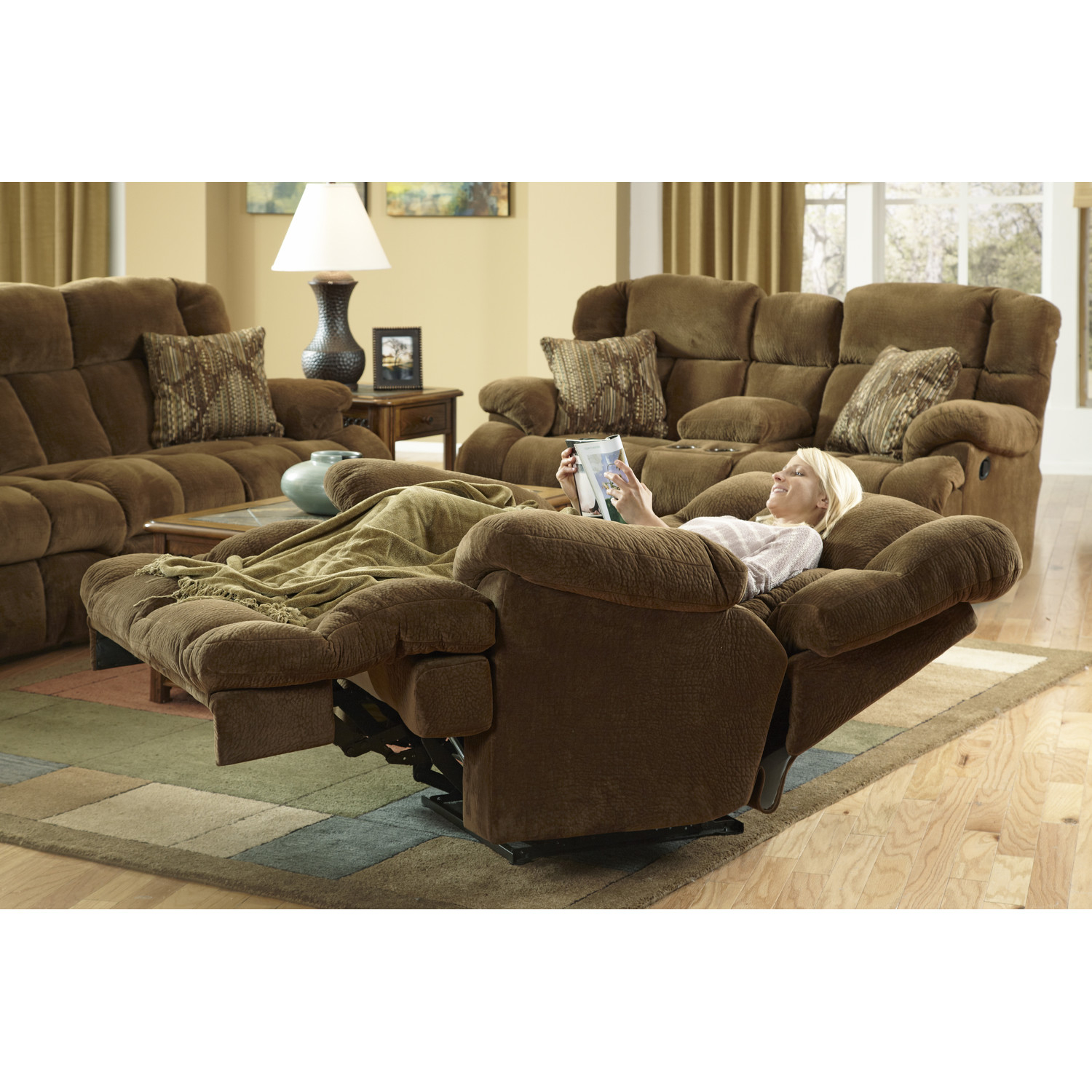 Concord Lay Flat Chaise Recliner