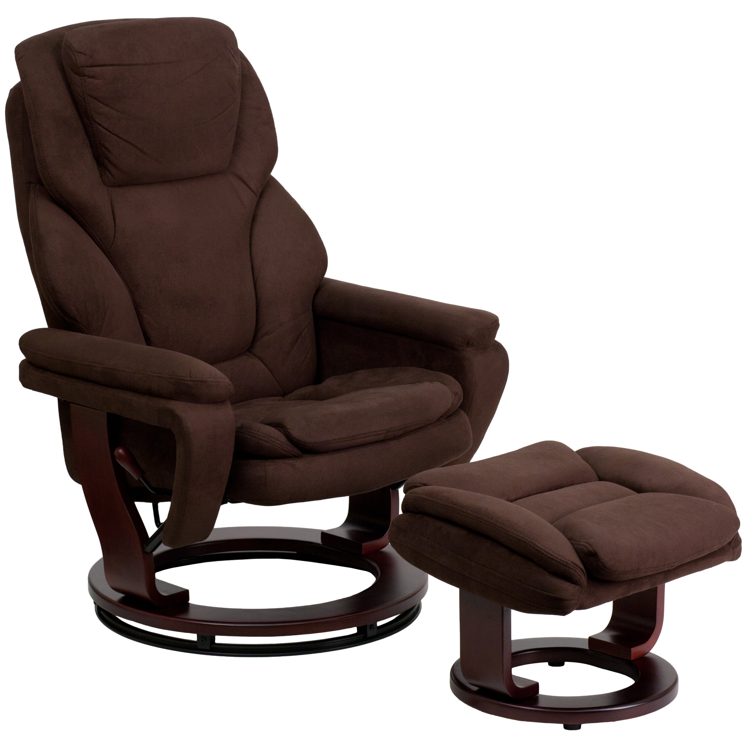 Microfiber Swivel Rocker Recliner