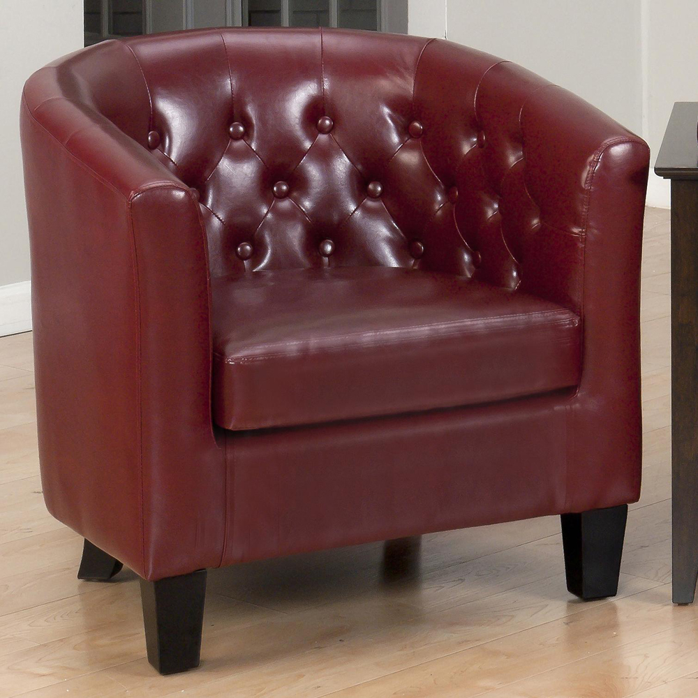 Gianni Leather Club Chair