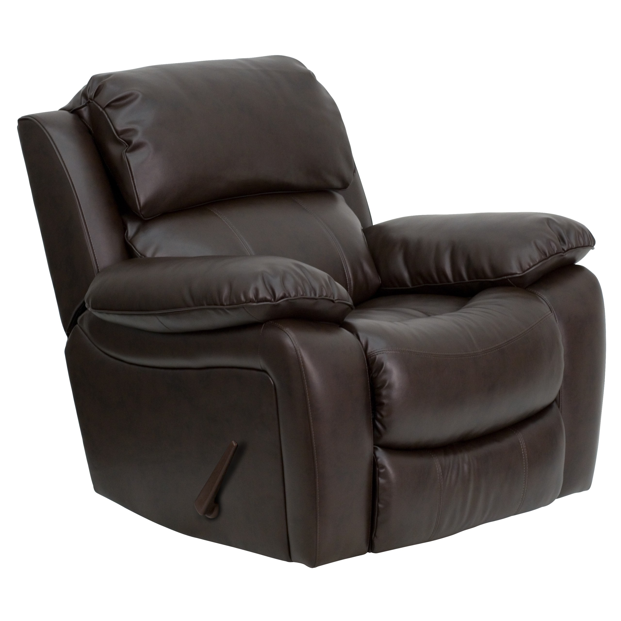 flexsteel leather rocker recliner