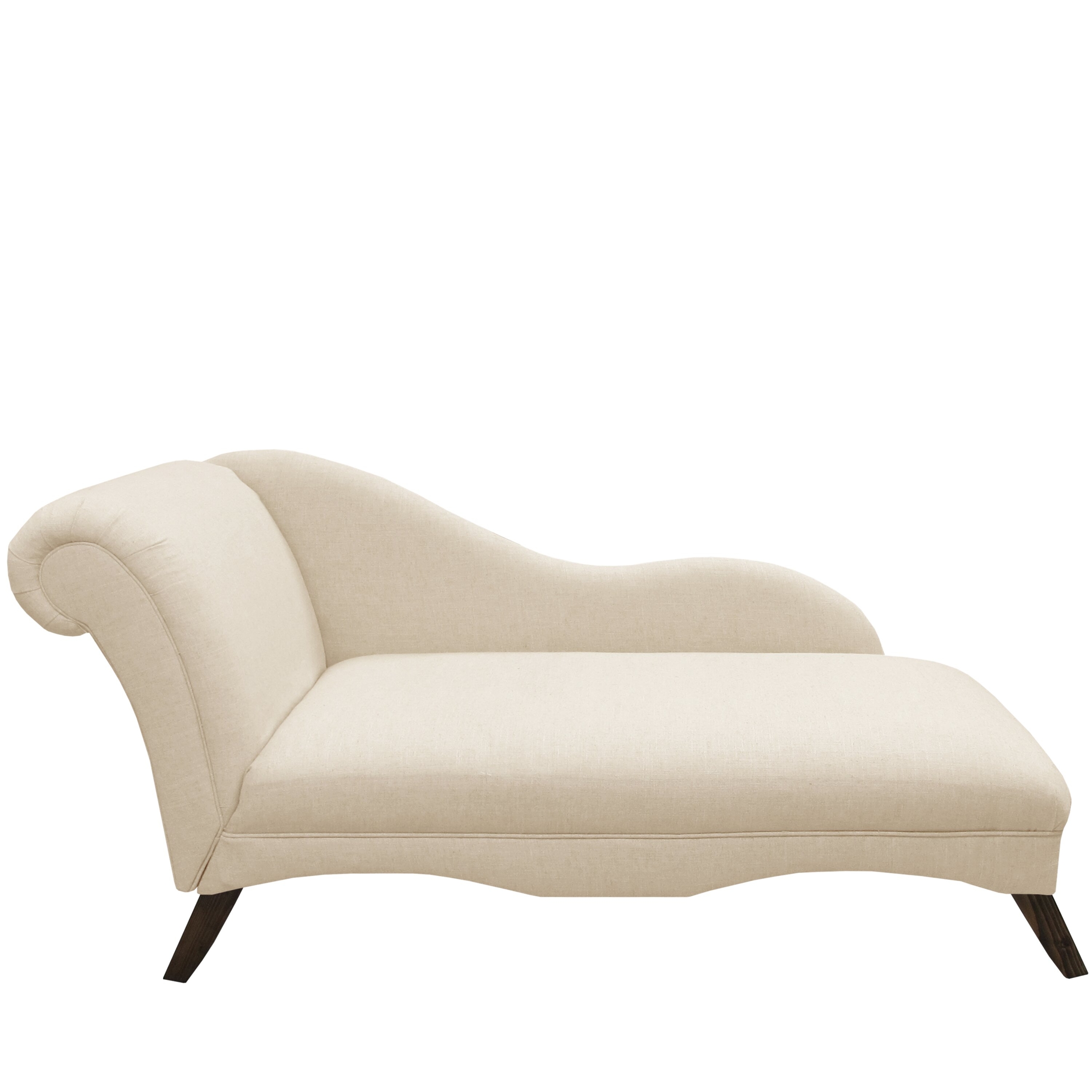 Linen Chaise Lounge