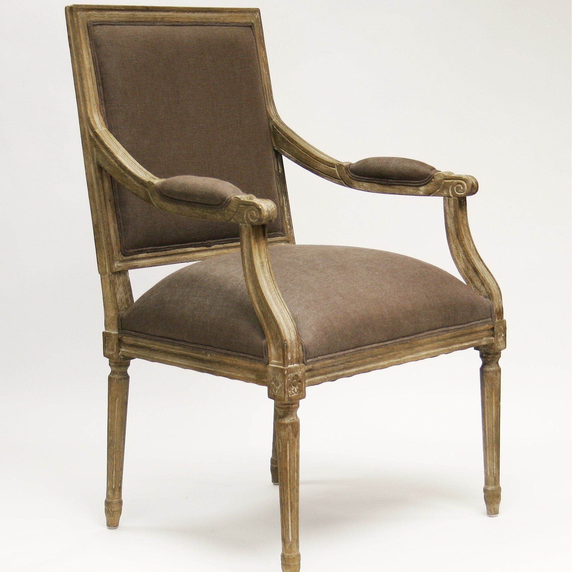 Louis Fabric Arm Chair