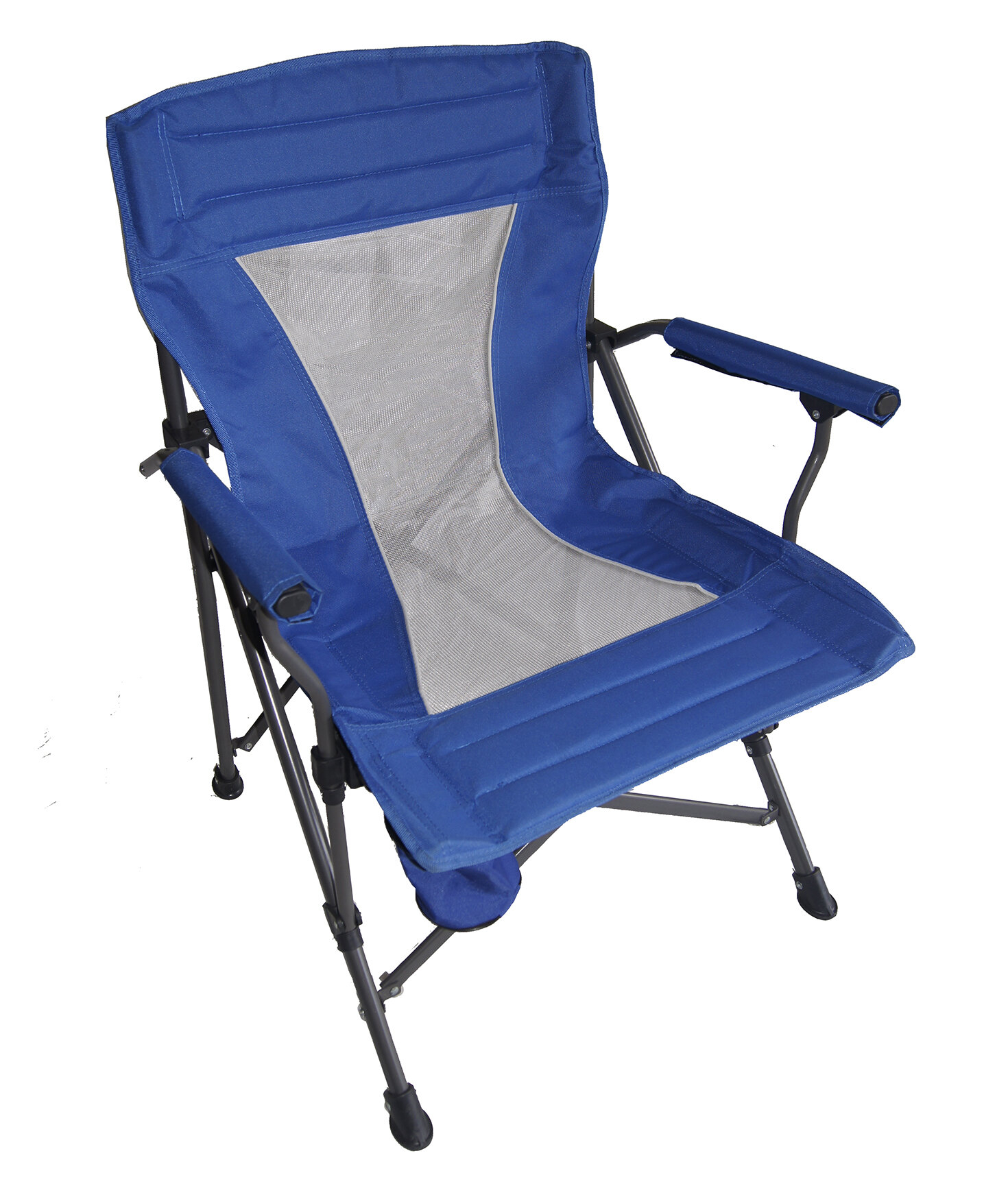 Portable Folding Chair In Blue 