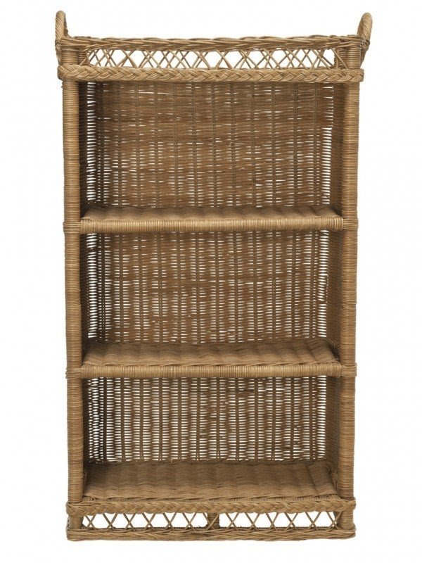 Rattan 41" Bookcase