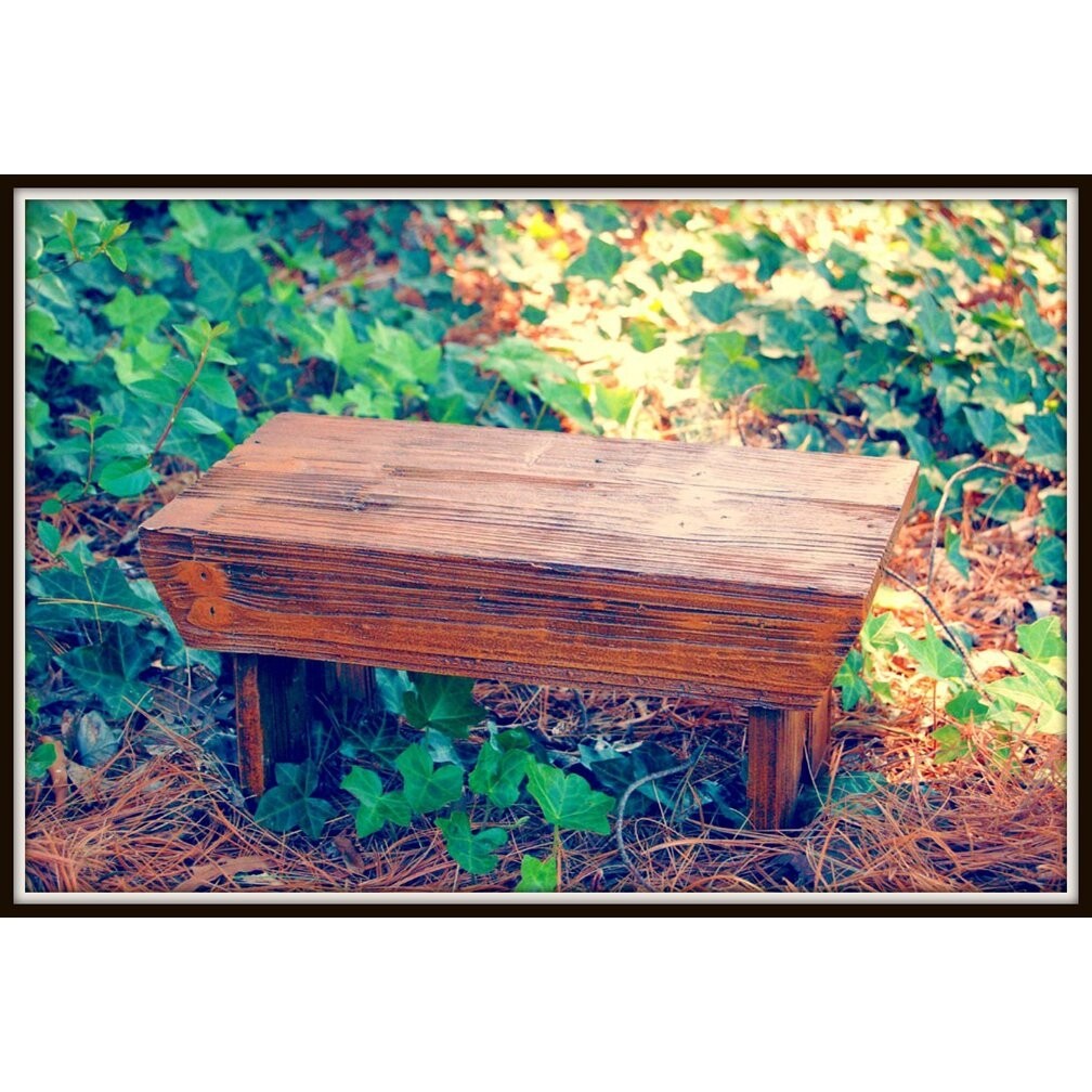 Rustic Garden Bench