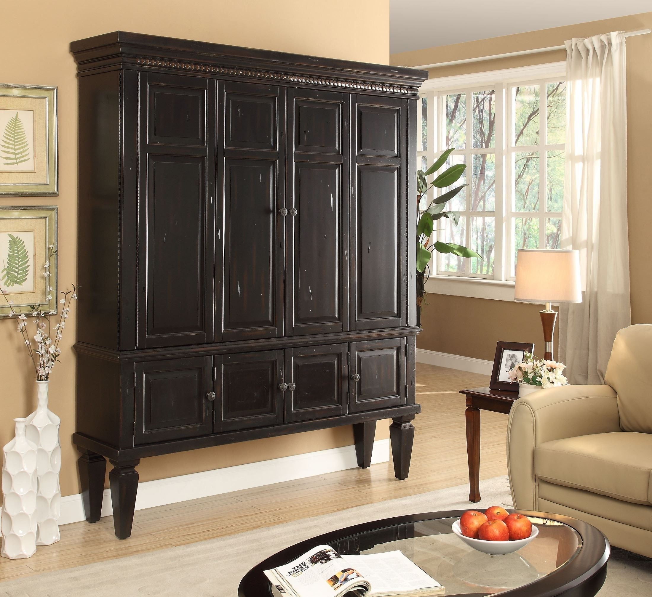 Tv armoire deals cabinet