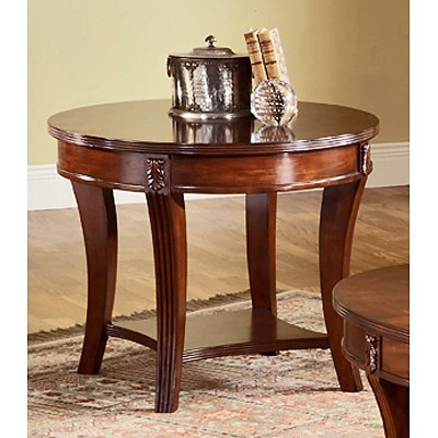 Wellington End Table in Cherry