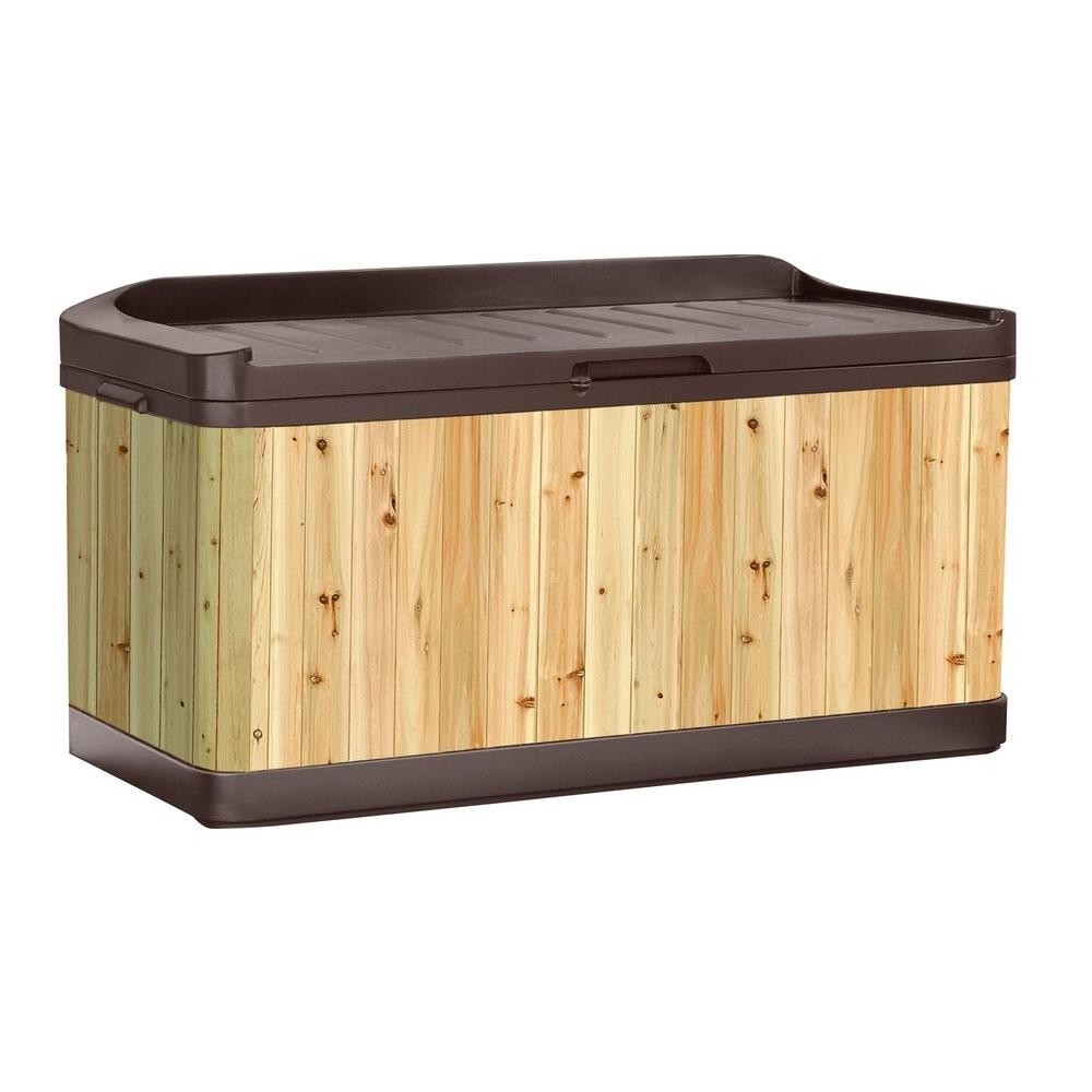 Log storage 2025 box outdoor