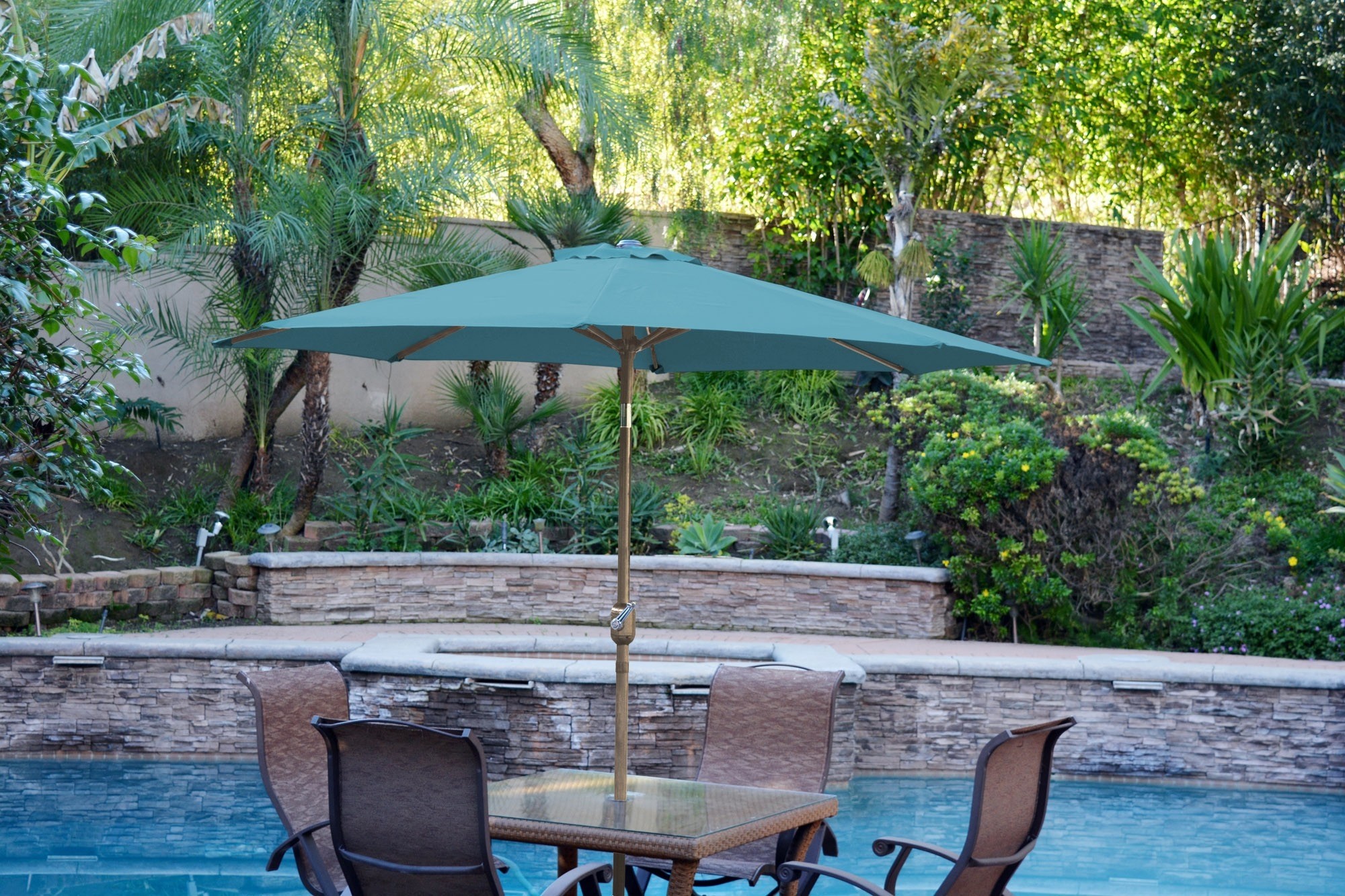 Wind Resistant Patio Umbrellas - Foter