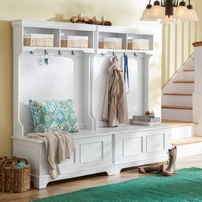 Entryway Hall Tree Bench - Foter