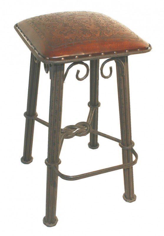 Colonial 30" Bar Stool with Cushion