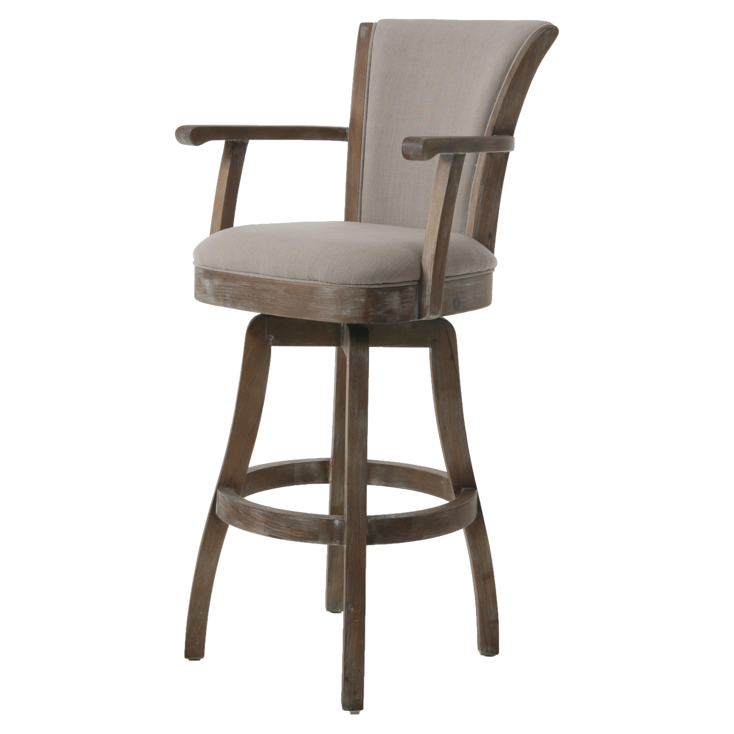 High back bar stool with 2024 arms