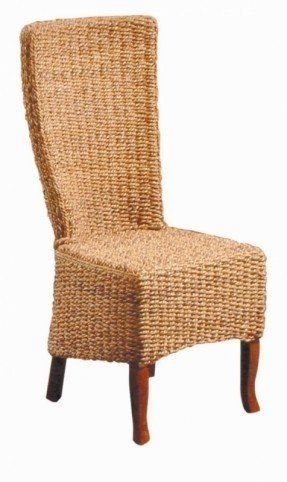 Madura Wicker Parson Chair (Set of 2)