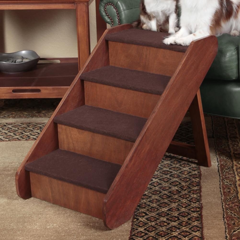 wooden dog steps for high bed