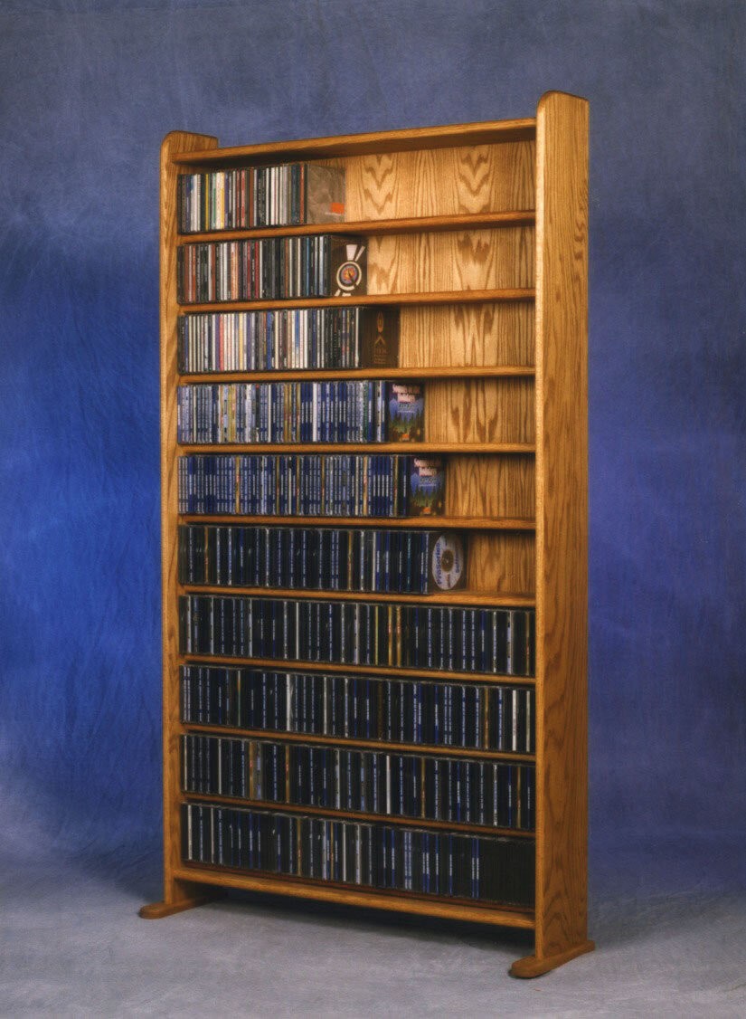 1000 Series 830 CD Multimedia Storage Rack