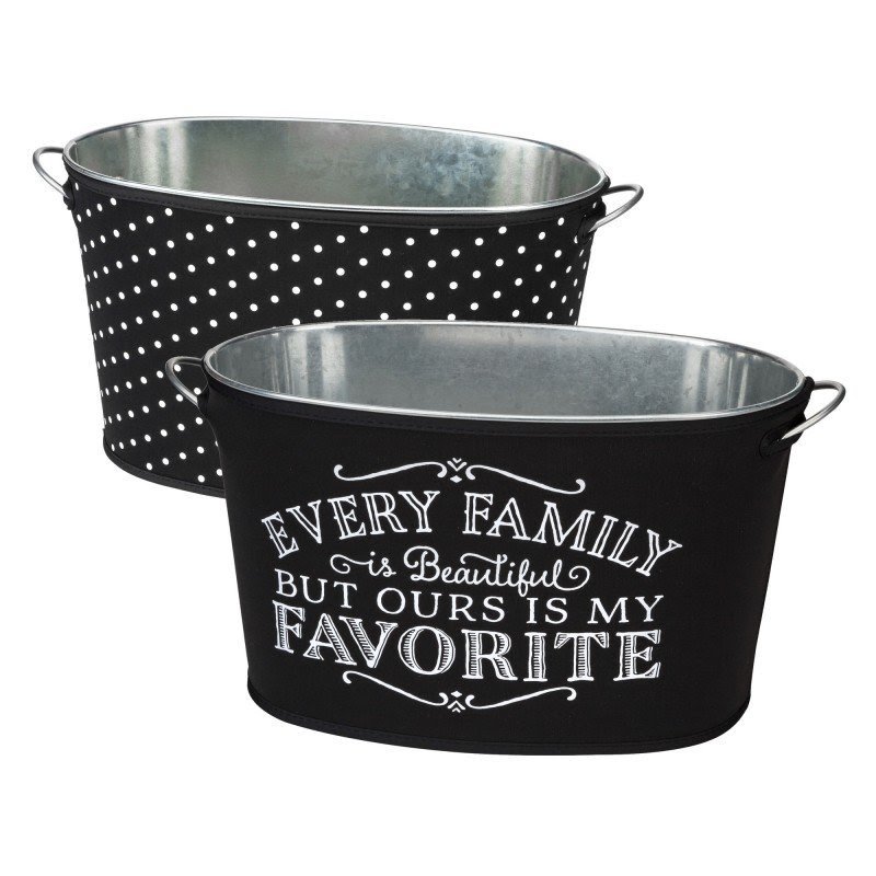 2 Piece Every Family is Beautiful Beverage Tub Set