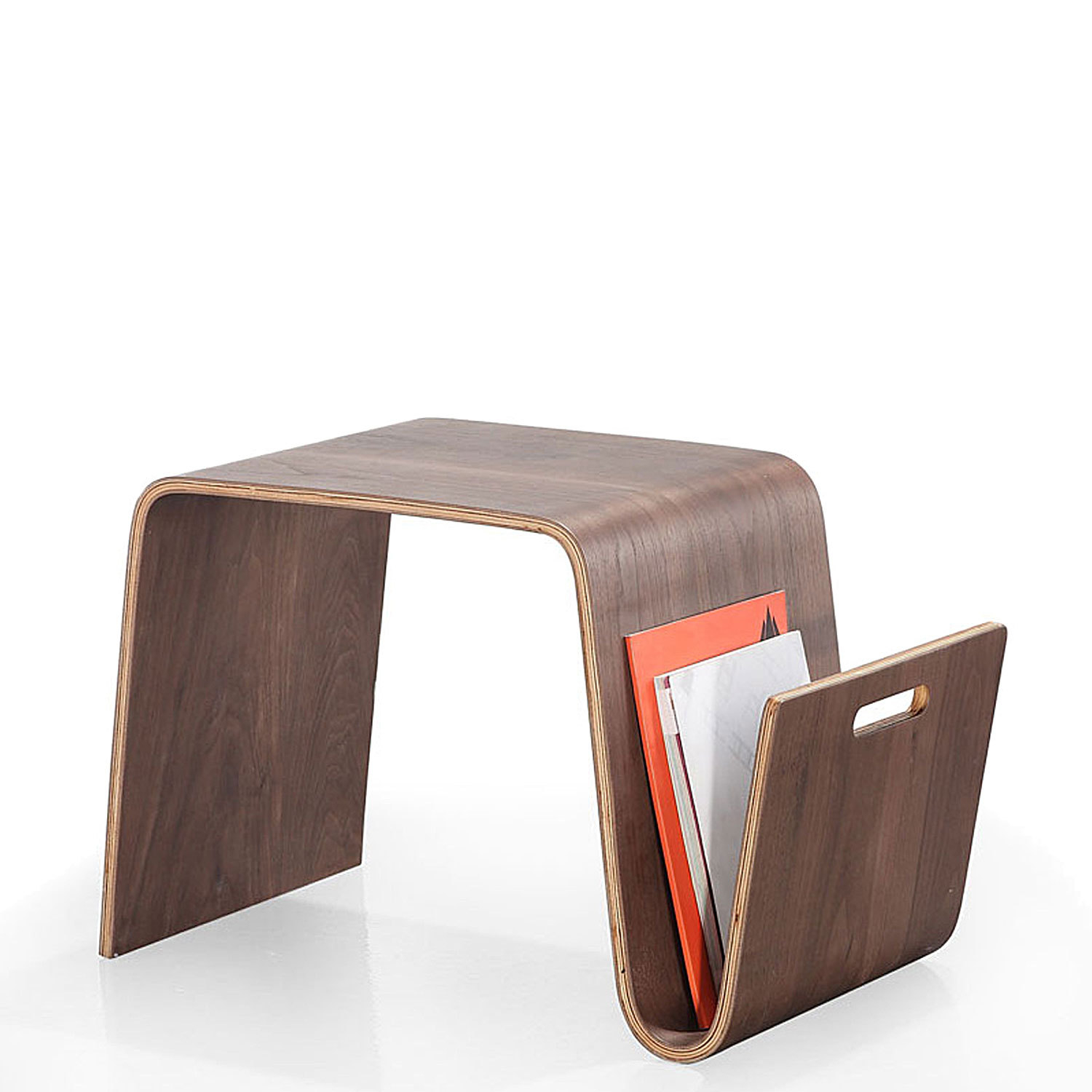 Bentwood Magazine End Table