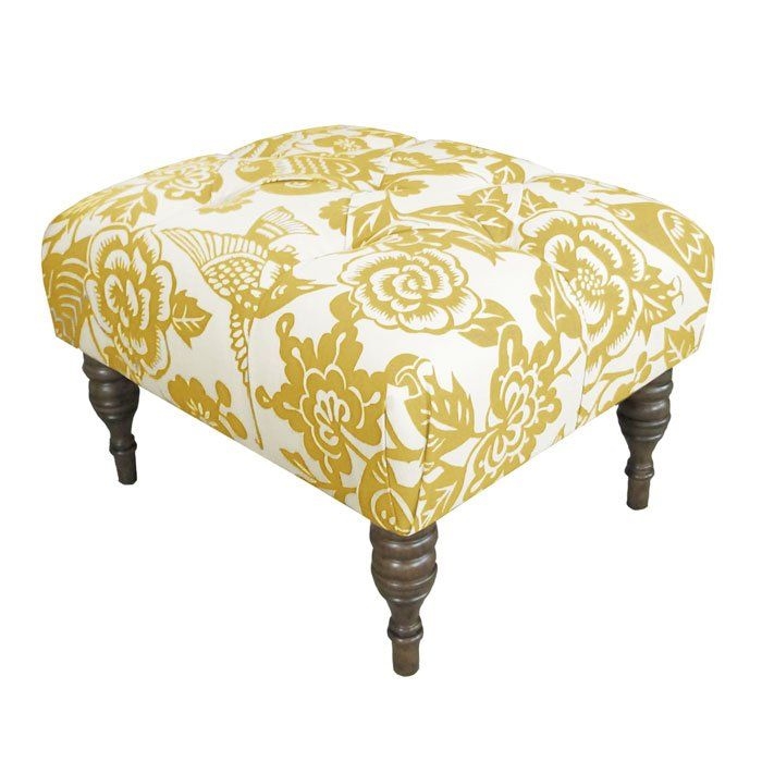Canary Upholstered Ottoman