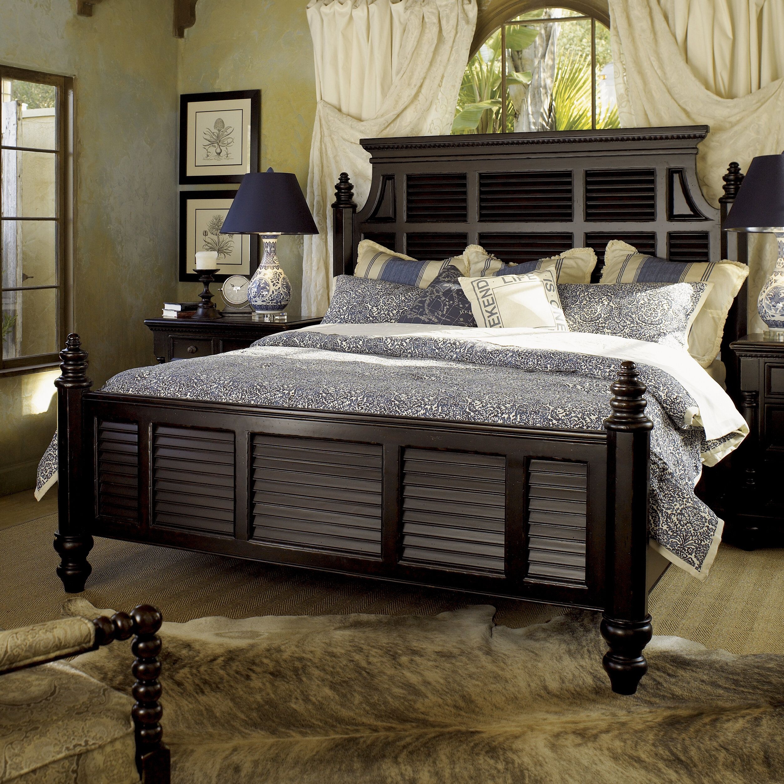 Kingstown Malabar Panel Customizable Bedroom Set