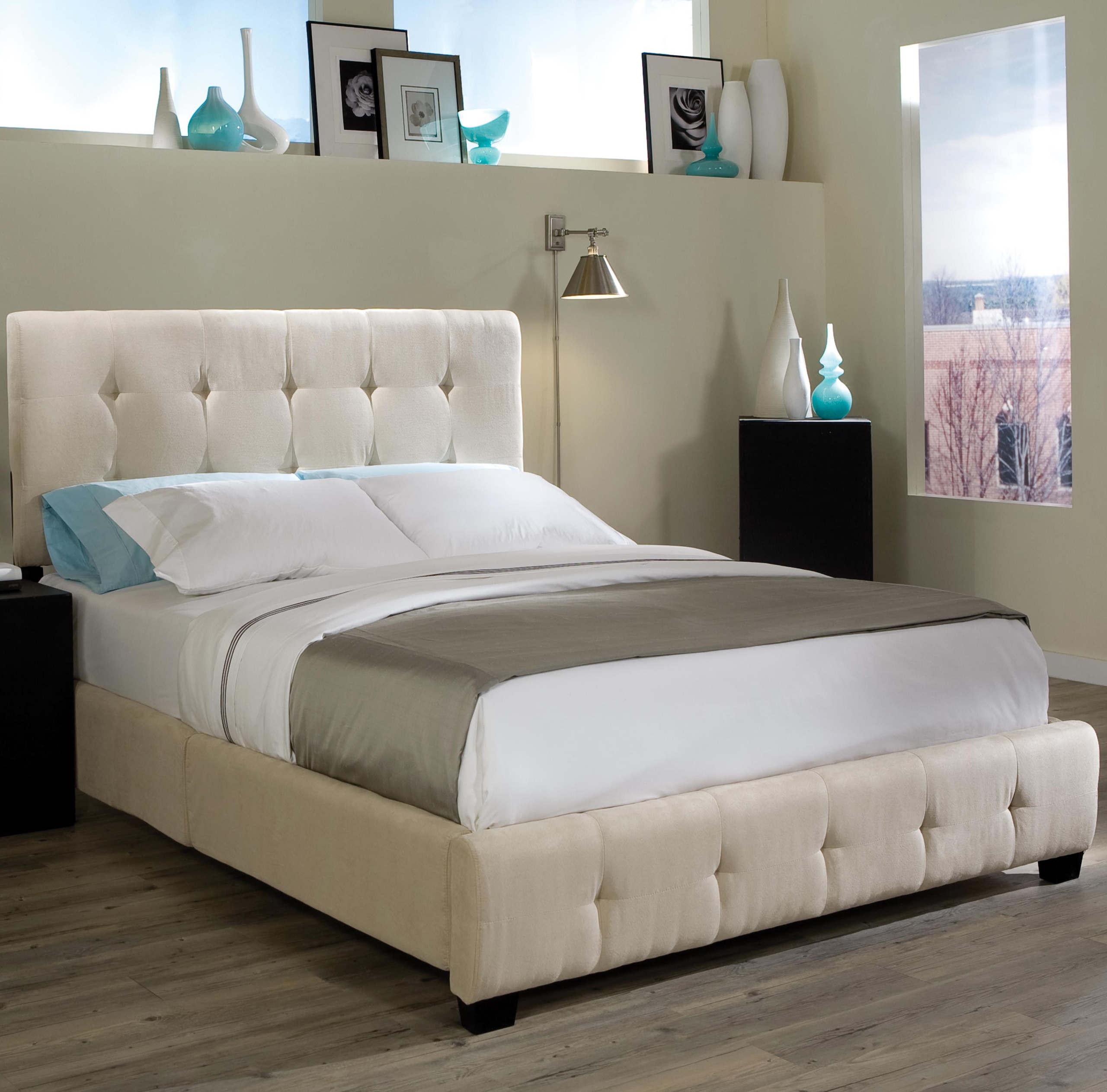 Madison Square Upholstered Panel Bed