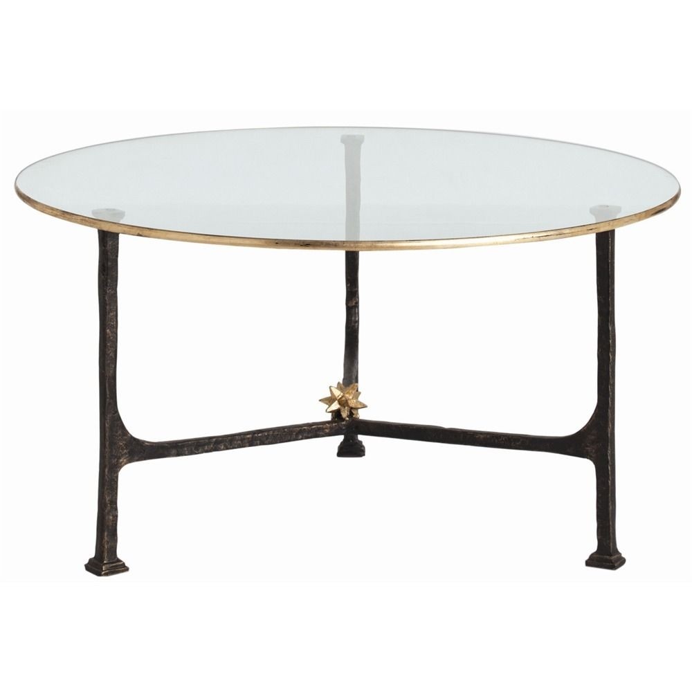 Narnia Iron / Glass Cocktail Table