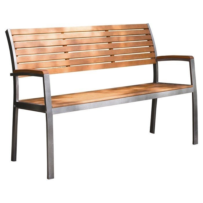 Phat Tommy Fushion Steel / Wood Park Bench