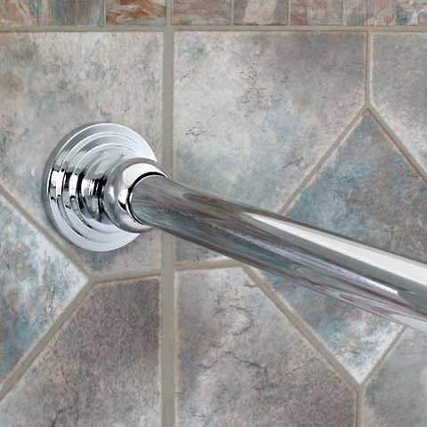 Shower Curtain Rod and Mounting Bracket