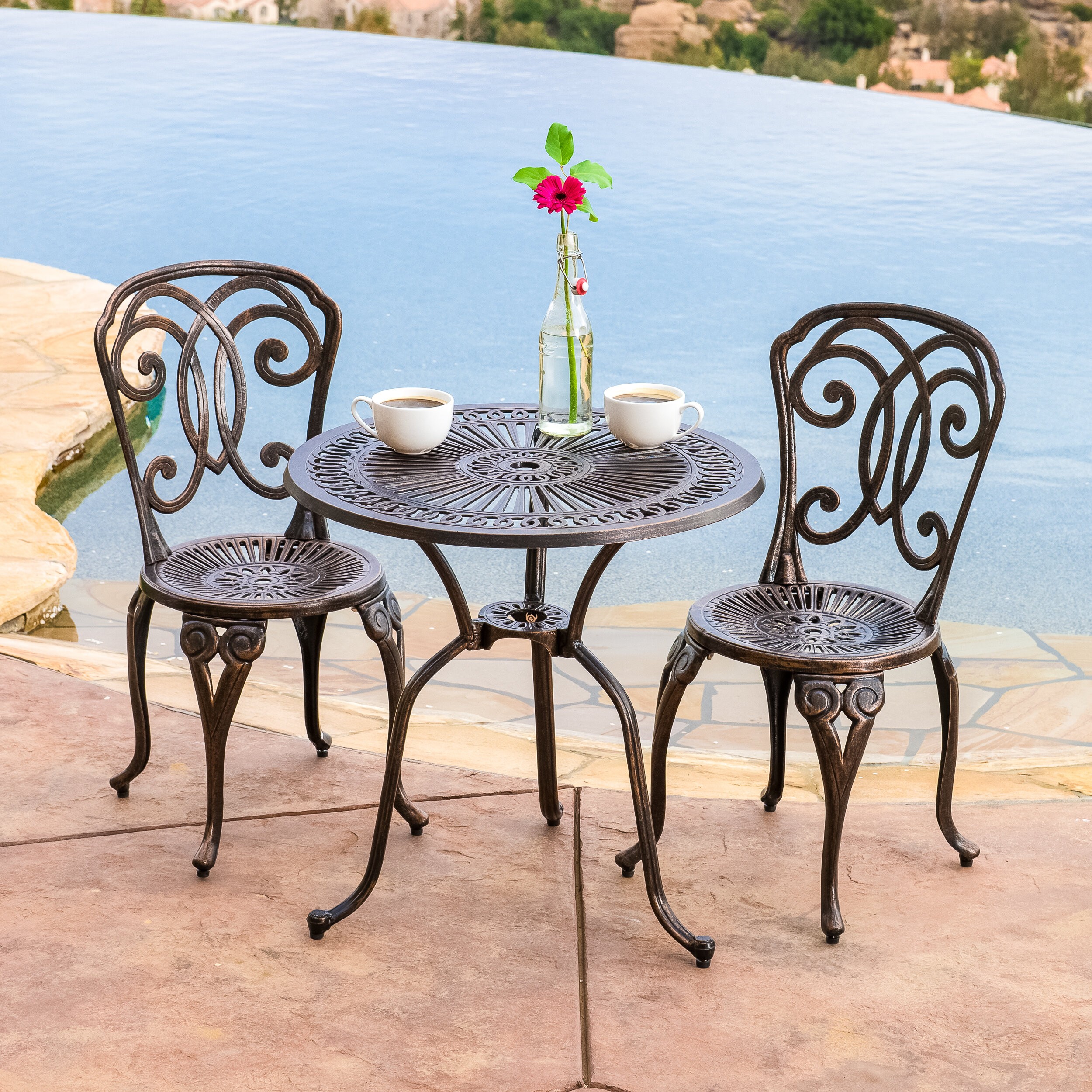 Mosaic Bistro Table Set - Foter