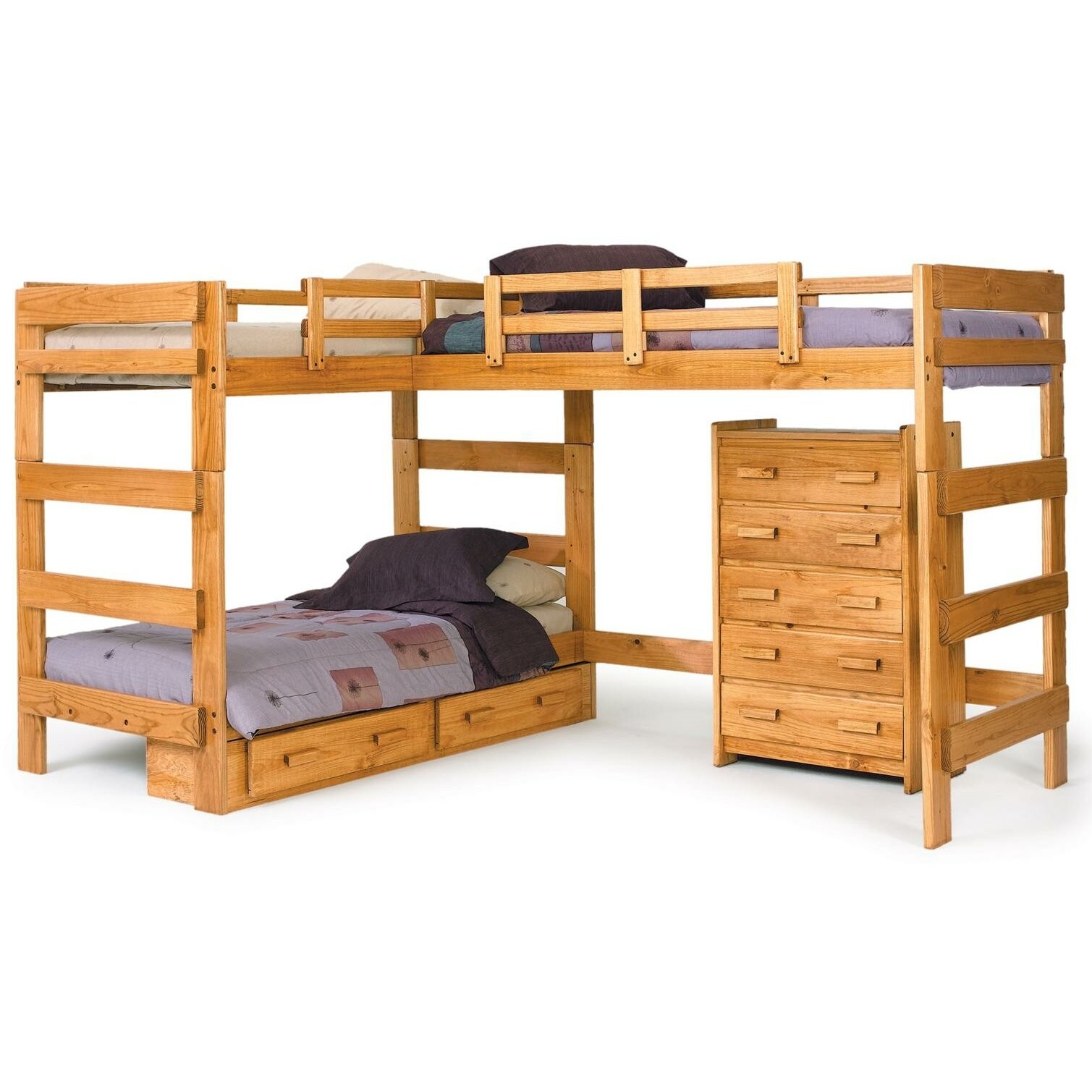 Twin Convertible Toddler Customizable Bedroom Set