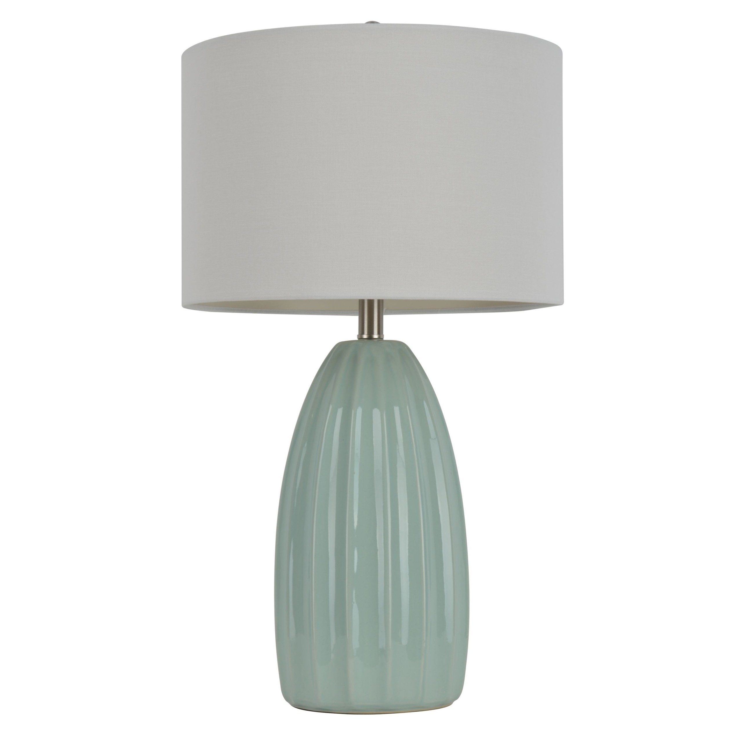 27" H Table Lamp with Drum Shade