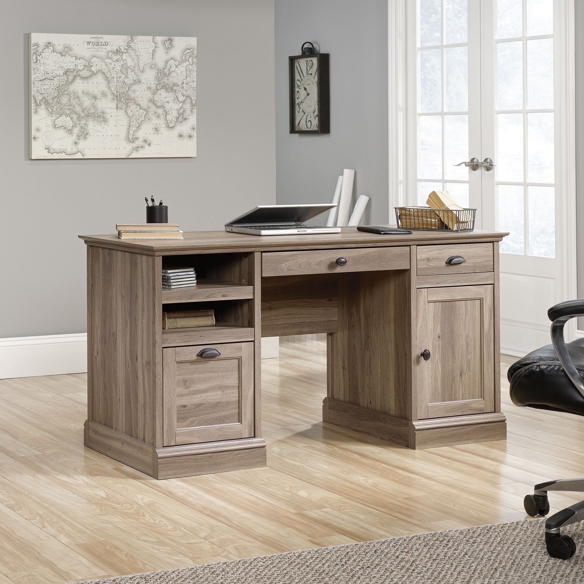 Barrister Lane Executive Desk with File