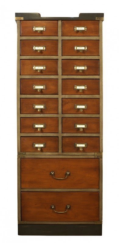 Collector's Drawer Cabinet