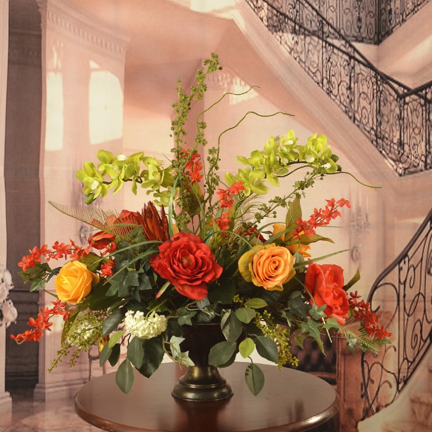 floral arrangements for dining room table