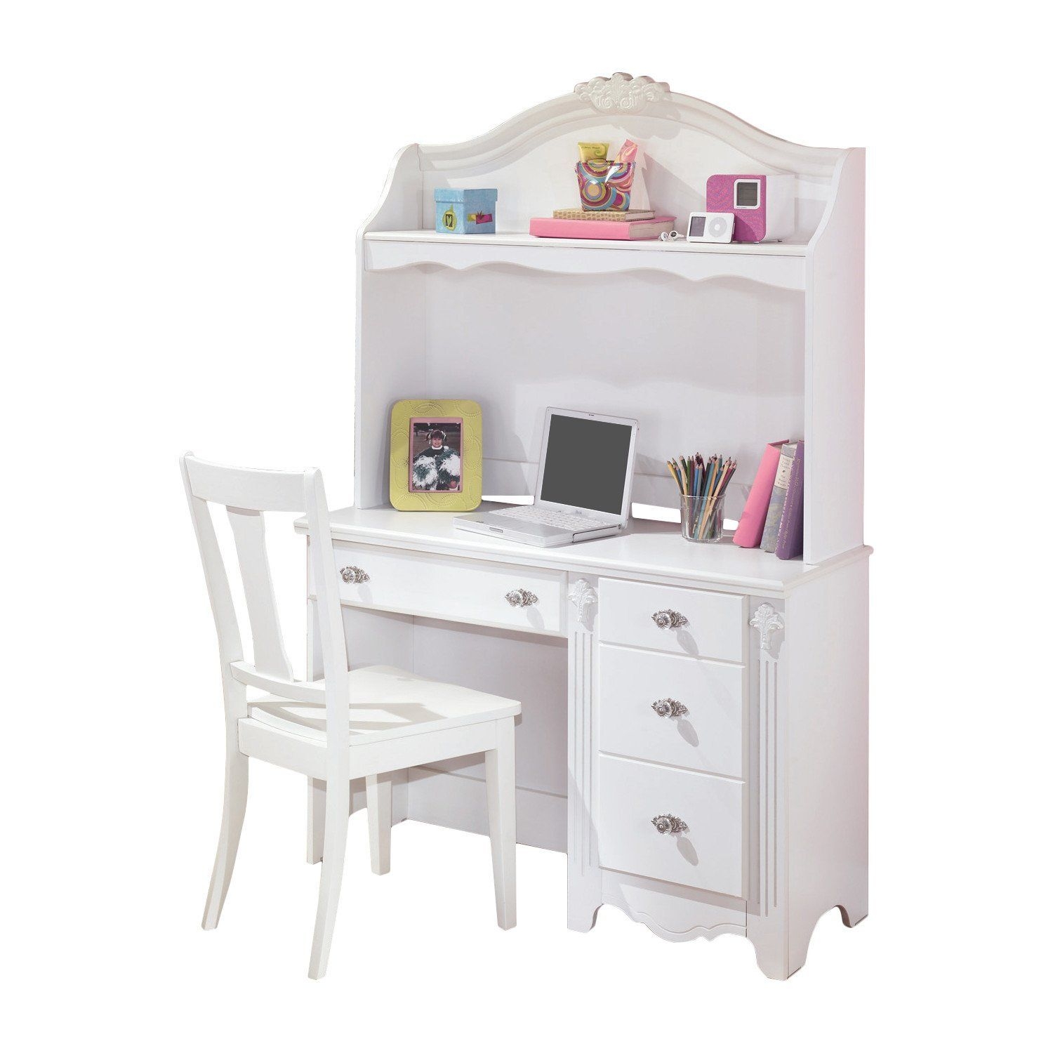 Kids White Desk With Hutch Ideas On Foter