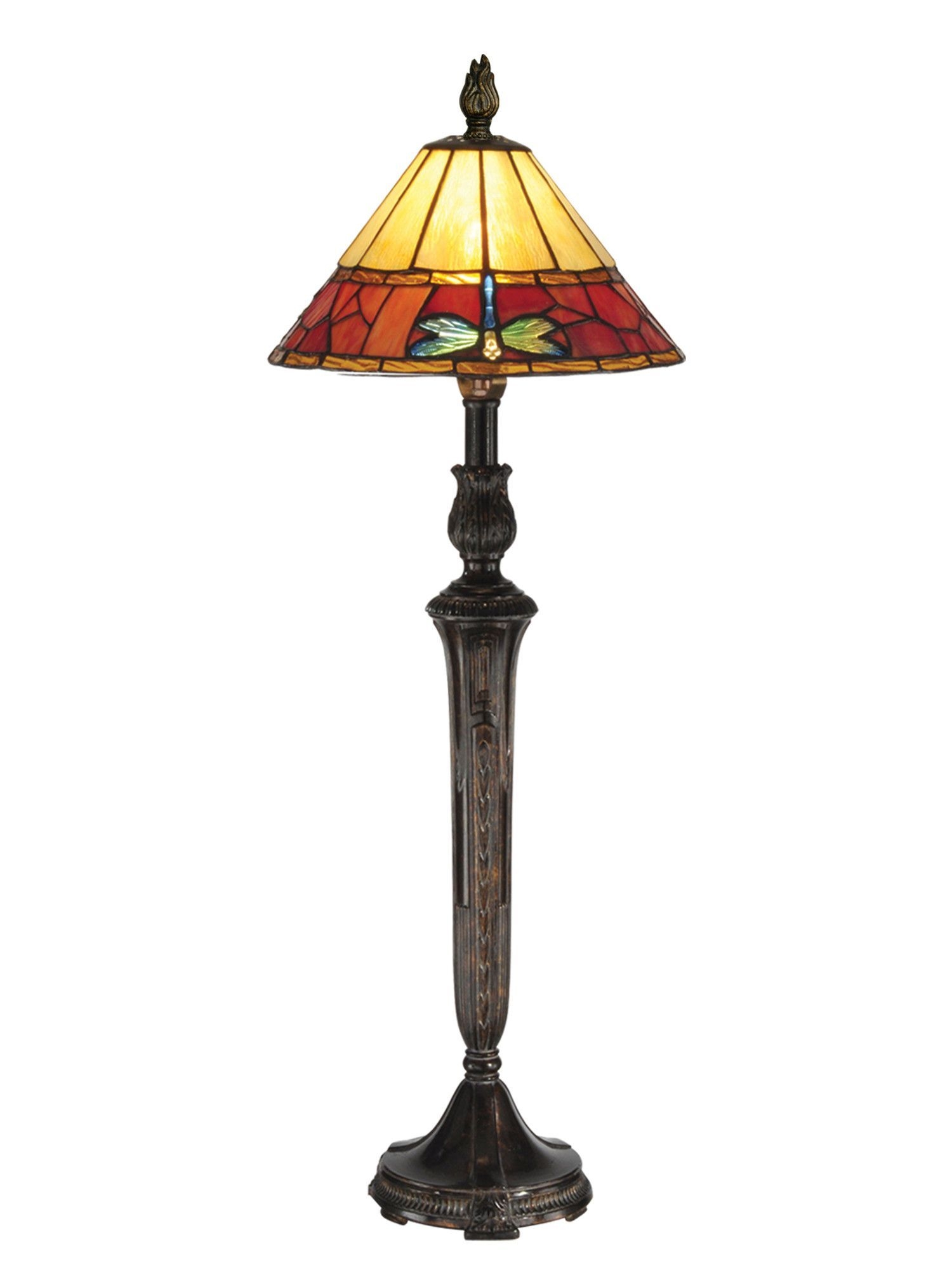 Groveland Tiffany Buffet 33" H Lamp with Empire Shade