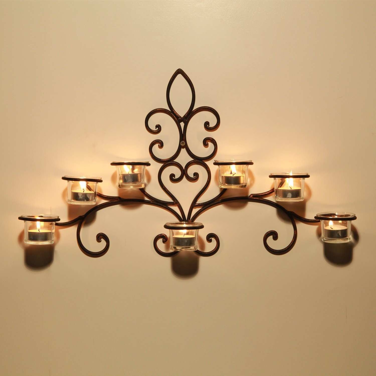 Rustic Wall Candle Holders Foter