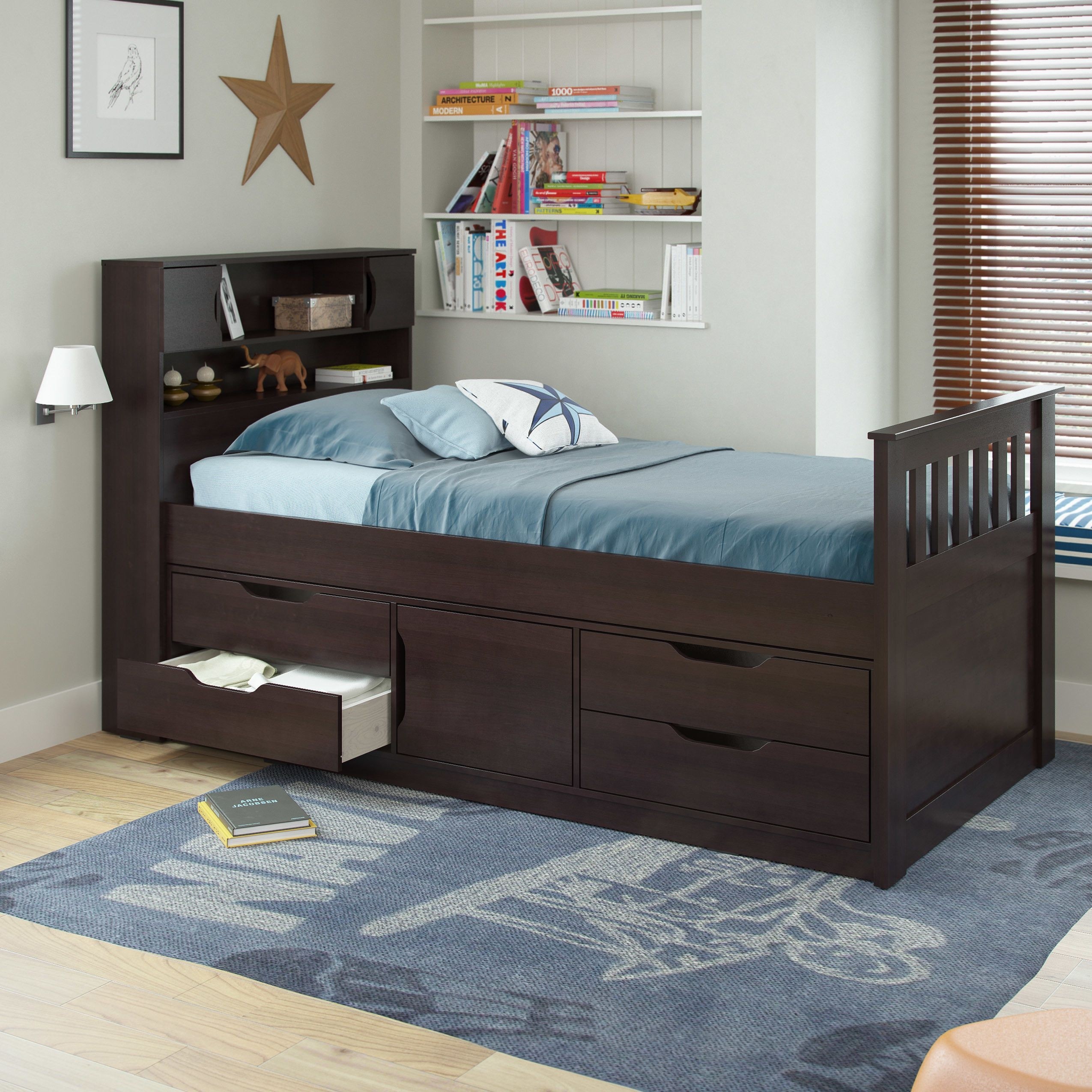 Madison Twin Captain Bed