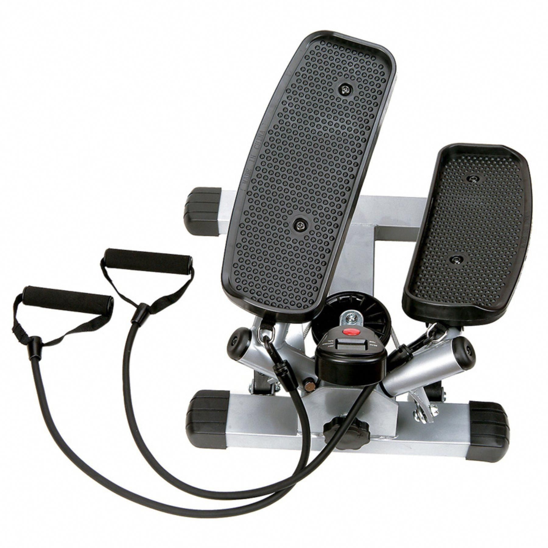 Twist Adjustable Stepper with Exercise Bands