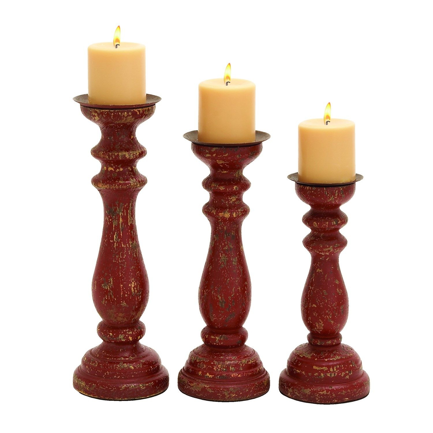 Wooden Candle Holder