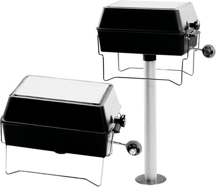 Barbecue Grill with Pedestal