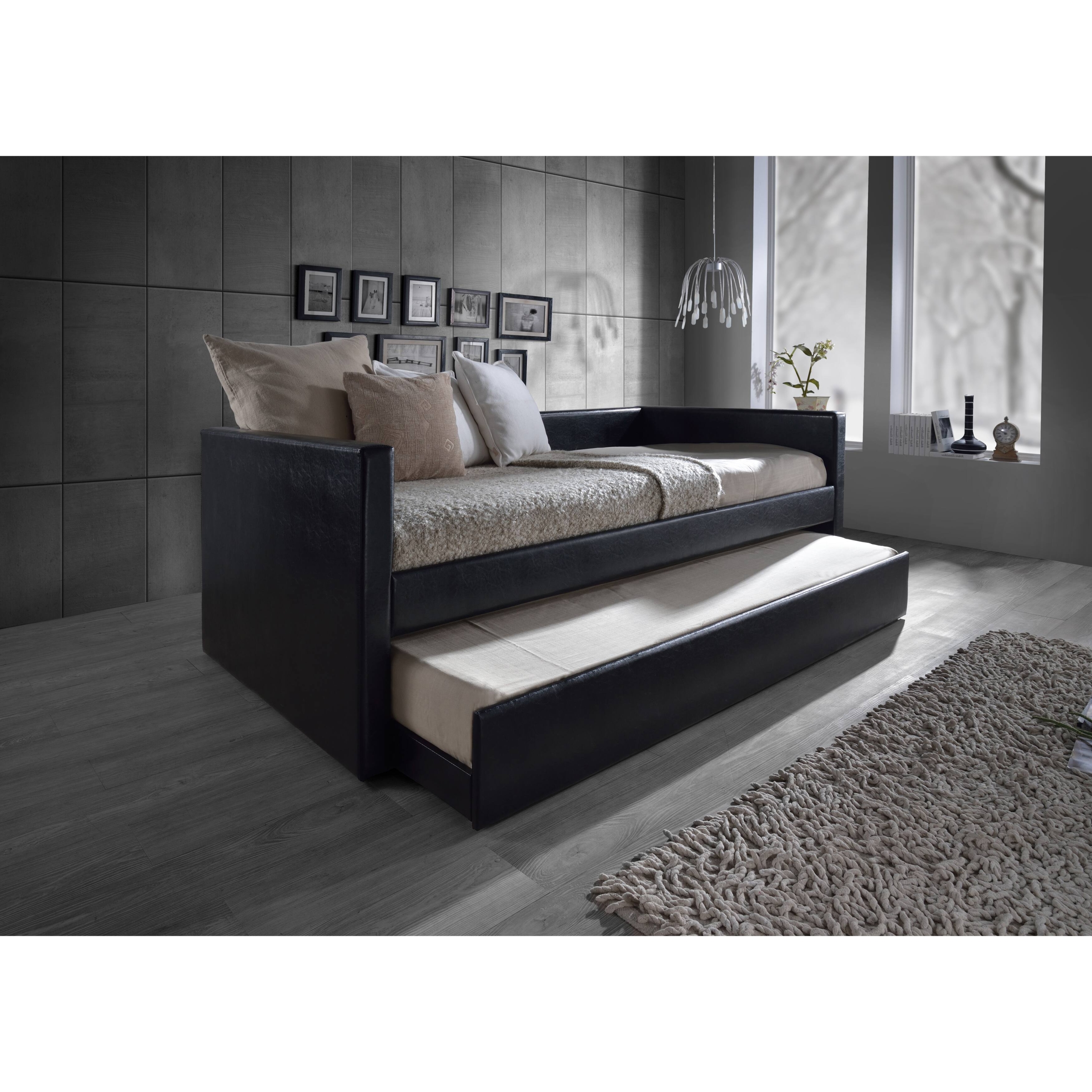 Baxton Studio Twin Upholstered Platform Bed