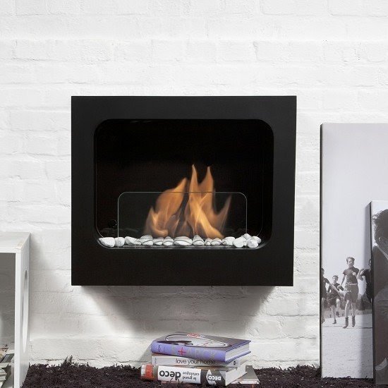 Colombus Wall-Mounted Fireplace