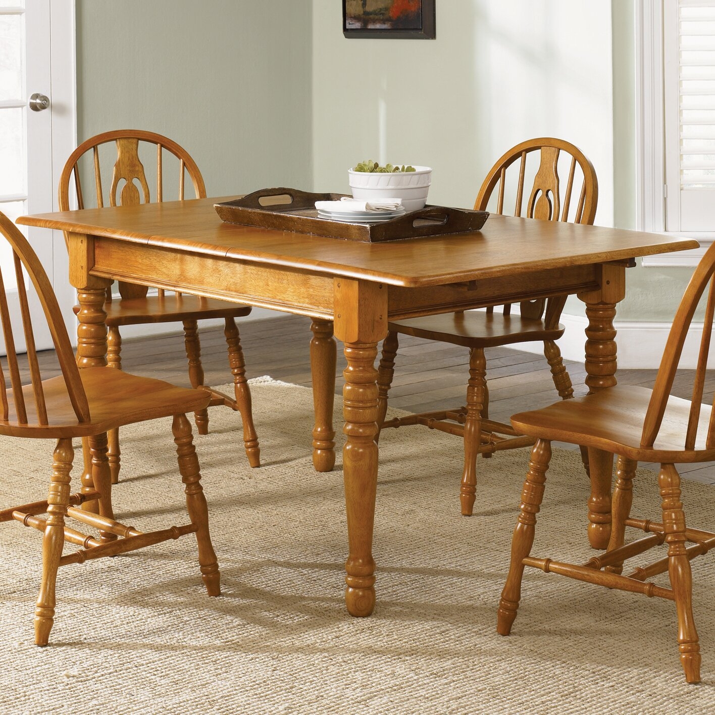 Country Haven Extendable Dining Table