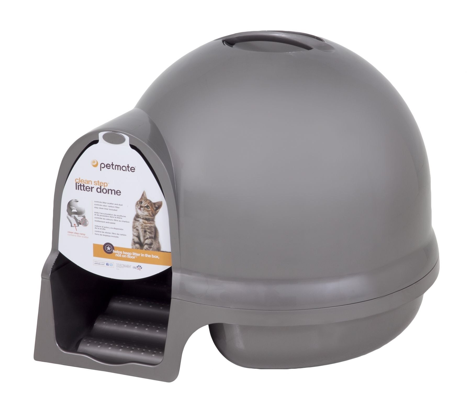 Dome Cleanstep Litter Box
