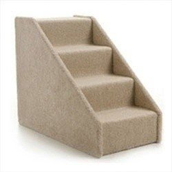 Large Solid Side 4 Step Pet Stair