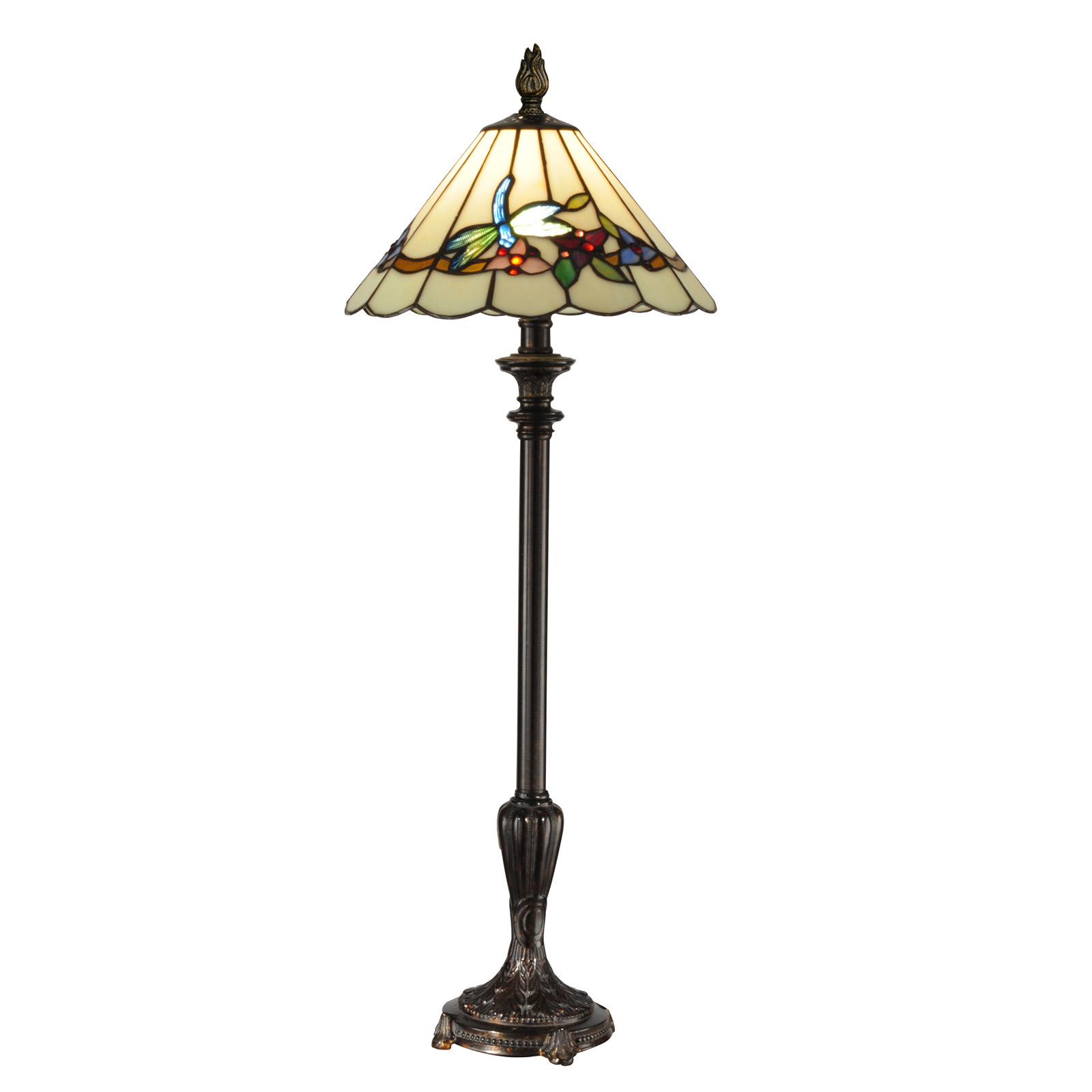 tiffany style buffet lamp