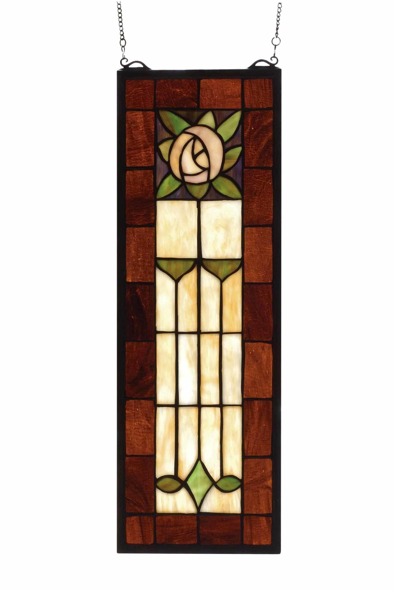 Pasadena Rose Stained Glass Window