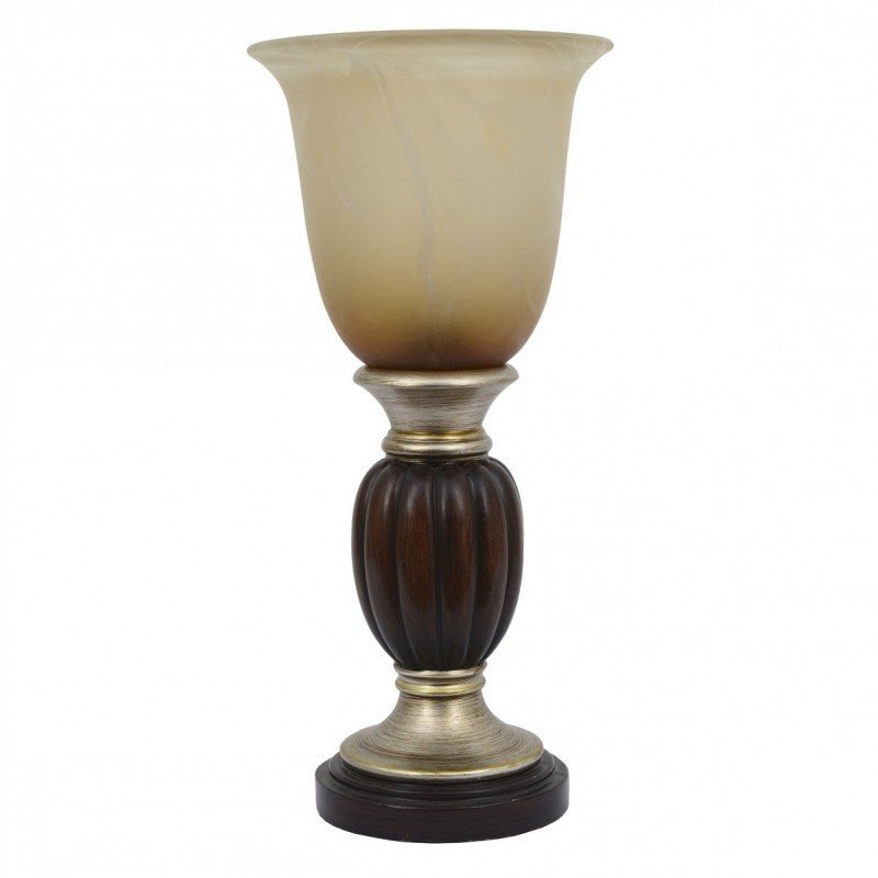 Uplight 13.25" H Table Lamp with Bell Shade