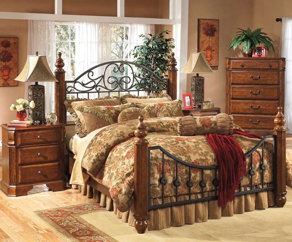 Wood and wrought iron bedroom sets wrought iron beds more