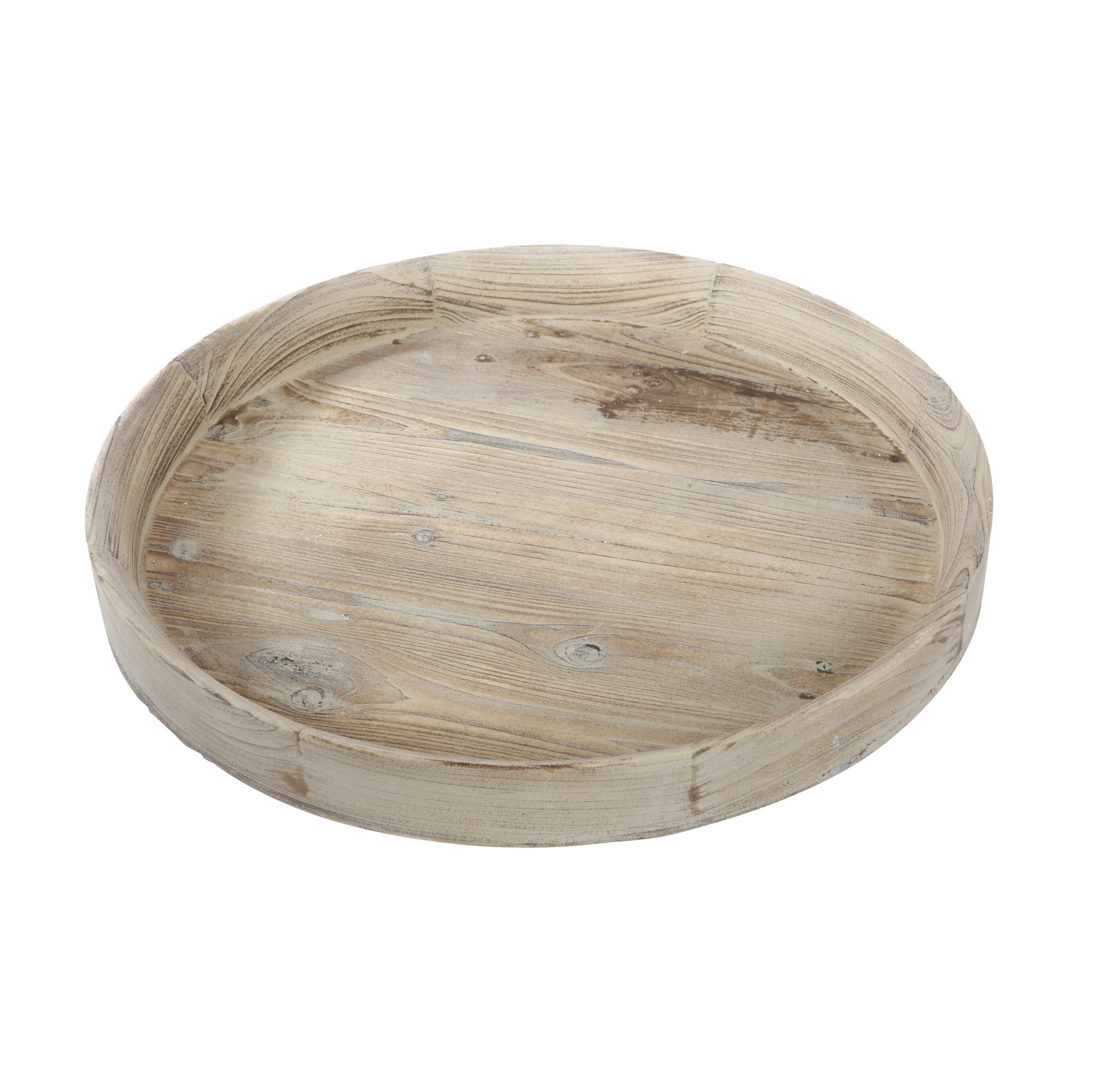 Round Wooden Tray - Foter